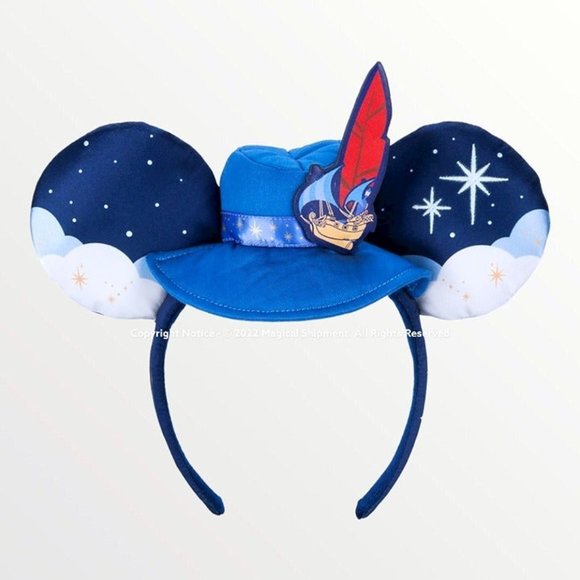 Disney Accessories - Disney Parks - The Main Attraction Ear Headband for Adults – Peter Pan’s Flight